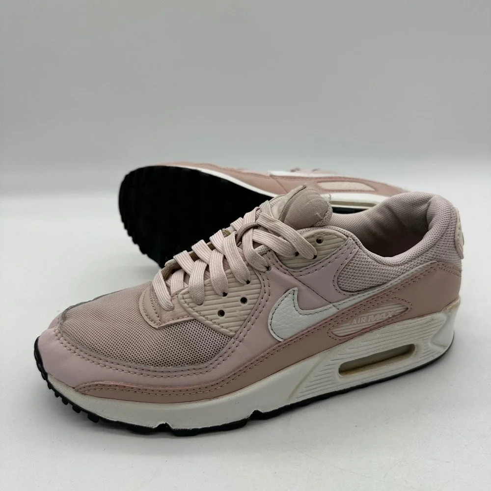 Nike DH8010-600 Womens Size 6.5 Shoes Air Max 90 Barely Rose Pink‎ Sneakers